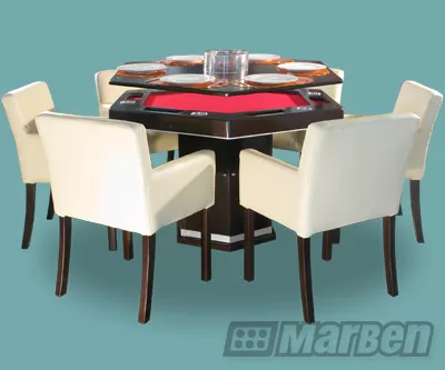 Mesa de Juego Bilie Comedor Hexagonal Mesa de Juego Bilie Comedor Hexagonal