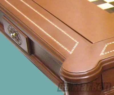 Mesa de Juego Clásica de Lujo Cuadrada Mesa de Juego Clásica de Lujo Cuadrada