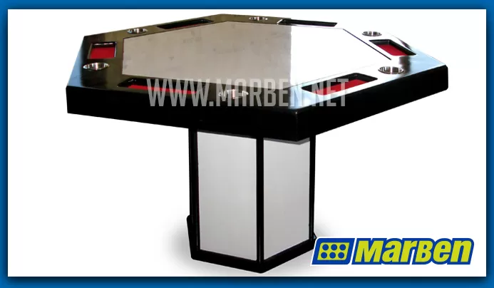 Mesa de Juego Hexagonal Luxury Mesa de Juego Hexagonal Luxury