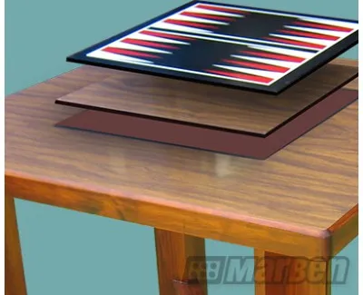 Mesa de Dominó con Cubierta doble vista